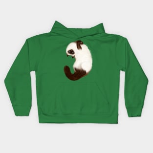 Himalayan Cat (Purple Background) Kids Hoodie